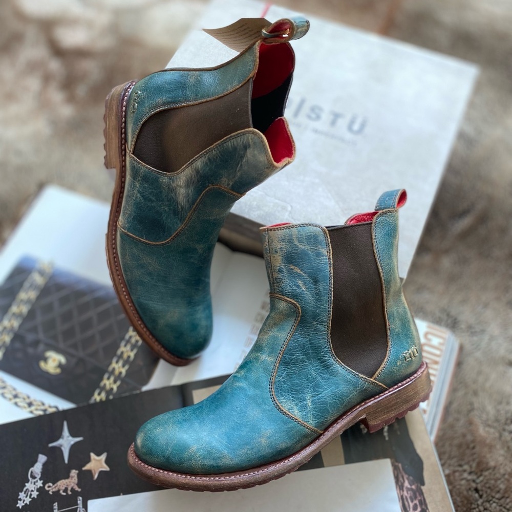 Bed Stu Nandi Leather Ankle Boots - Picture 9 of 15
